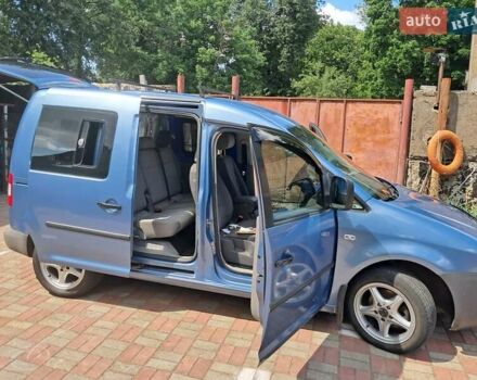 Синий Фольксваген Кадди, объемом двигателя 1.6 л и пробегом 266 тыс. км за 5800 $, фото 1 на Automoto.ua