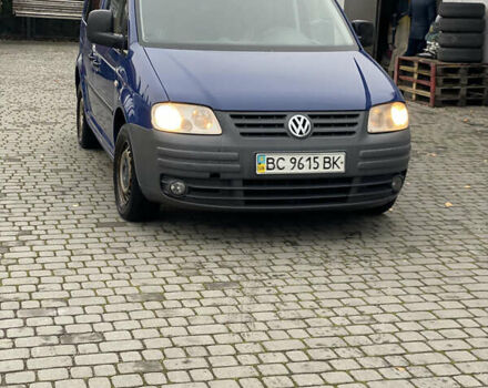 Синий Фольксваген Кадди, объемом двигателя 2 л и пробегом 175 тыс. км за 5350 $, фото 1 на Automoto.ua