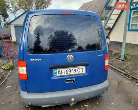 Синий Фольксваген Кадди, объемом двигателя 1.98 л и пробегом 303 тыс. км за 5500 $, фото 3 на Automoto.ua