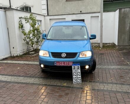 Синий Фольксваген Кадди, объемом двигателя 1.6 л и пробегом 215 тыс. км за 7300 $, фото 1 на Automoto.ua