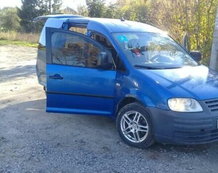 Синий Фольксваген Кадди, объемом двигателя 2 л и пробегом 320 тыс. км за 4950 $, фото 4 на Automoto.ua