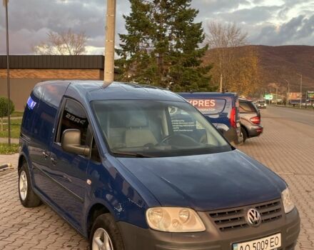 Синий Фольксваген Кадди, объемом двигателя 2 л и пробегом 328 тыс. км за 4000 $, фото 2 на Automoto.ua