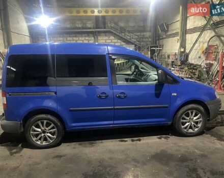 Синий Фольксваген Кадди, объемом двигателя 1.39 л и пробегом 344 тыс. км за 4000 $, фото 1 на Automoto.ua