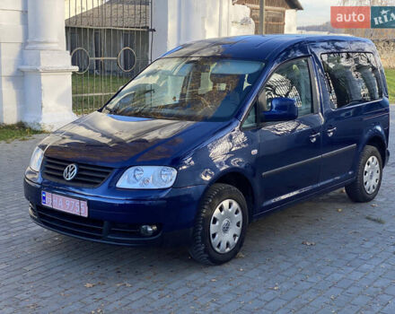 Синій Фольксваген Кадді, об'ємом двигуна 2 л та пробігом 230 тис. км за 6499 $, фото 1 на Automoto.ua