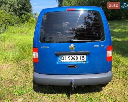 Синий Фольксваген Кадди, объемом двигателя 1.6 л и пробегом 320 тыс. км за 7500 $, фото 1 на Automoto.ua