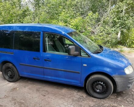 Синий Фольксваген Кадди, объемом двигателя 2 л и пробегом 398 тыс. км за 6600 $, фото 1 на Automoto.ua