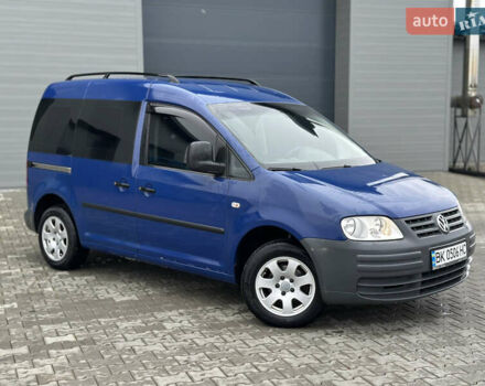 Синий Фольксваген Кадди, объемом двигателя 1.9 л и пробегом 361 тыс. км за 7650 $, фото 3 на Automoto.ua