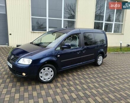 Синий Фольксваген Кадди, объемом двигателя 1.9 л и пробегом 193 тыс. км за 11350 $, фото 1 на Automoto.ua