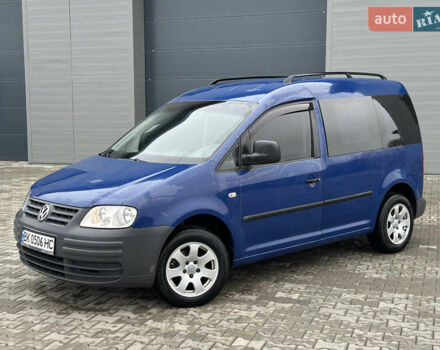 Синий Фольксваген Кадди, объемом двигателя 1.9 л и пробегом 361 тыс. км за 7650 $, фото 1 на Automoto.ua