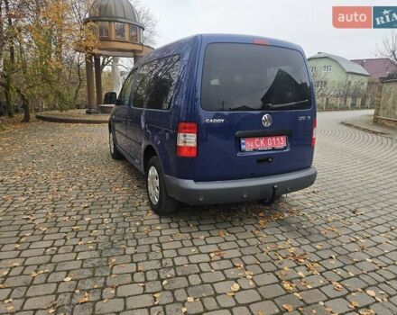 Синий Фольксваген Кадди, объемом двигателя 1.6 л и пробегом 243 тыс. км за 8100 $, фото 2 на Automoto.ua