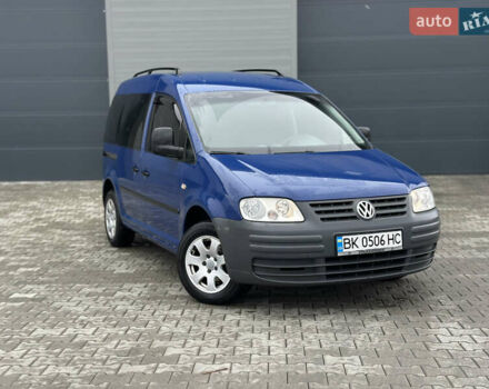 Синий Фольксваген Кадди, объемом двигателя 1.9 л и пробегом 361 тыс. км за 7650 $, фото 2 на Automoto.ua