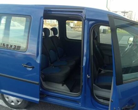 Синий Фольксваген Кадди, объемом двигателя 2 л и пробегом 189 тыс. км за 6700 $, фото 2 на Automoto.ua