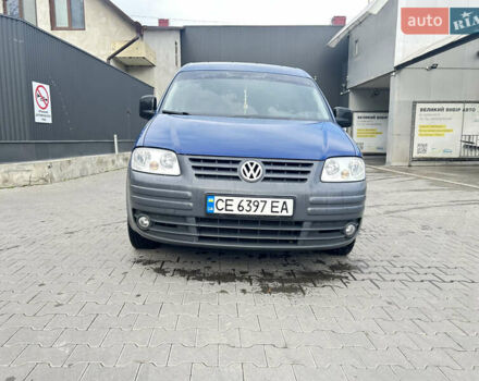 Синий Фольксваген Кадди, объемом двигателя 1.9 л и пробегом 252 тыс. км за 8500 $, фото 2 на Automoto.ua
