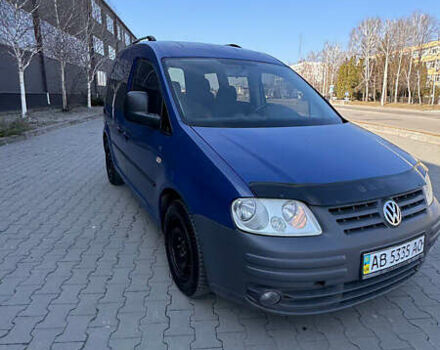 Синий Фольксваген Кадди, объемом двигателя 1.97 л и пробегом 315 тыс. км за 6100 $, фото 4 на Automoto.ua