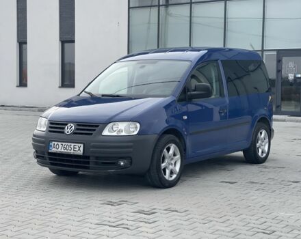 Синий Фольксваген Кадди, объемом двигателя 1.9 л и пробегом 239 тыс. км за 7300 $, фото 1 на Automoto.ua