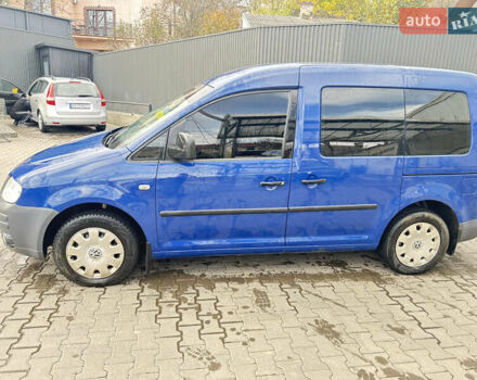 Синий Фольксваген Кадди, объемом двигателя 1.9 л и пробегом 252 тыс. км за 8500 $, фото 4 на Automoto.ua