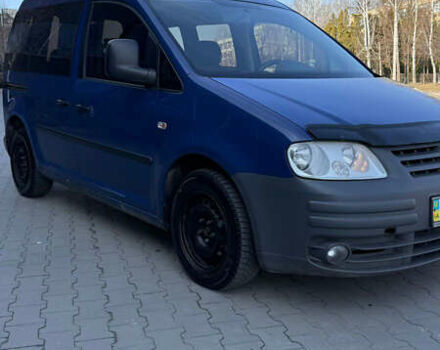 Синий Фольксваген Кадди, объемом двигателя 1.97 л и пробегом 315 тыс. км за 6100 $, фото 3 на Automoto.ua