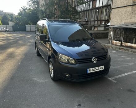 Синий Фольксваген Кадди, объемом двигателя 1.6 л и пробегом 252 тыс. км за 9000 $, фото 1 на Automoto.ua