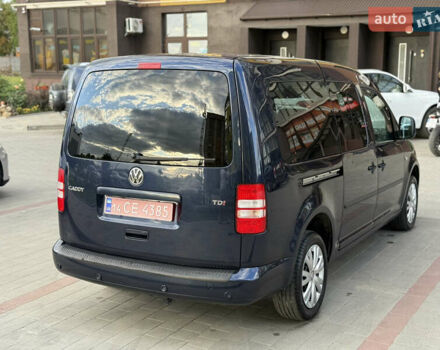 Синий Фольксваген Кадди, объемом двигателя 1.6 л и пробегом 183 тыс. км за 12499 $, фото 7 на Automoto.ua
