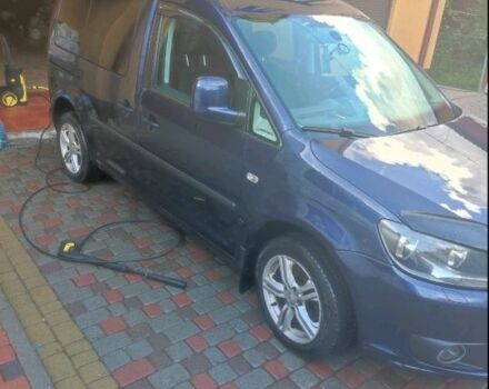 Фольксваген Кадди 2012 в Самборе на Automoto.ua Синий Фольксваген Кадди, объемом двигателя 2 л и пробегом 271 тыс. км за 13500 $, фото 3 на Automoto.ua