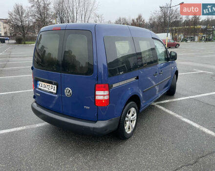 Синий Фольксваген Кадди, объемом двигателя 1.6 л и пробегом 289 тыс. км за 8100 $, фото 3 на Automoto.ua