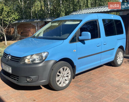 Синий Фольксваген Кадди, объемом двигателя 1.6 л и пробегом 286 тыс. км за 9600 $, фото 1 на Automoto.ua