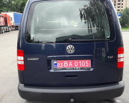 Синий Фольксваген Кадди, объемом двигателя 1.6 л и пробегом 270 тыс. км за 11400 $, фото 4 на Automoto.ua
