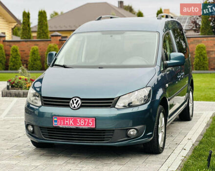 Фольксваген Кадди 2014 в Луцке на Automoto.ua Синий Фольксваген Кадди, объемом двигателя 1.6 л и пробегом 237 тыс. км за 12450 $, фото 2 на Automoto.ua