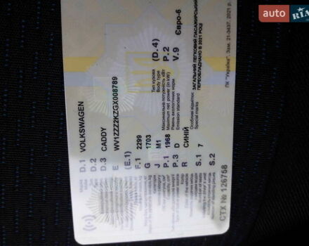 Фольксваген Кадди 2015 в Черкассах на Automoto.ua Синий Фольксваген Кадди, объемом двигателя 2 л и пробегом 302 тыс. км за 14500 $, фото 1 на Automoto.ua
