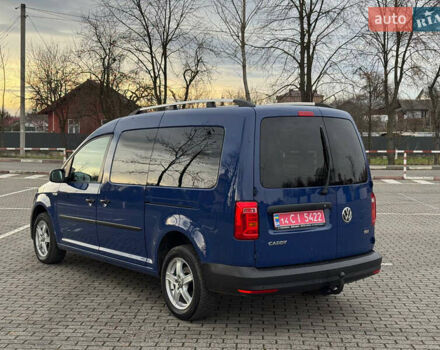 Синий Фольксваген Кадди, объемом двигателя 2 л и пробегом 230 тыс. км за 14900 $, фото 1 на Automoto.ua