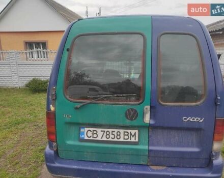 Синий Фольксваген Кадди, объемом двигателя 1.9 л и пробегом 275 тыс. км за 2000 $, фото 4 на Automoto.ua
