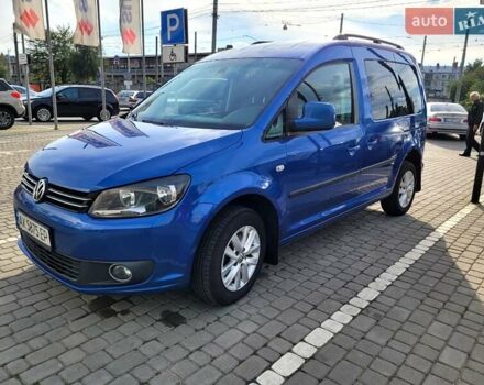 Синий Фольксваген Кадди, объемом двигателя 1.6 л и пробегом 260 тыс. км за 10500 $, фото 1 на Automoto.ua