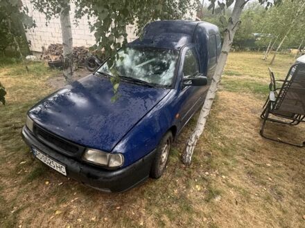 Синий Фольксваген Кадди, объемом двигателя 1.9 л и пробегом 220 тыс. км за 1200 $, фото 1 на Automoto.ua