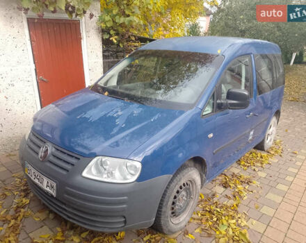 Синий Фольксваген Кадди, объемом двигателя 1.4 л и пробегом 222 тыс. км за 2990 $, фото 1 на Automoto.ua
