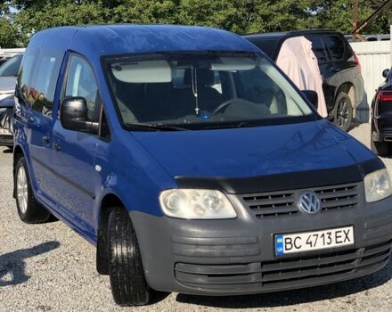 Синий Фольксваген Кадди, объемом двигателя 2 л и пробегом 220 тыс. км за 4500 $, фото 1 на Automoto.ua