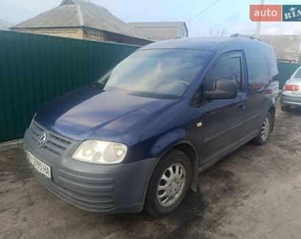 Синий Фольксваген Кадди, объемом двигателя 1.97 л и пробегом 350 тыс. км за 3650 $, фото 1 на Automoto.ua
