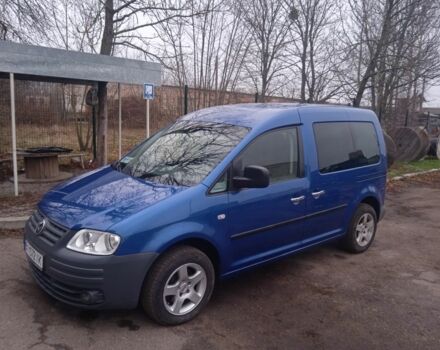 Синий Фольксваген Кадди, объемом двигателя 1.6 л и пробегом 220 тыс. км за 7200 $, фото 1 на Automoto.ua