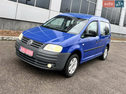 Синий Фольксваген Кадди, объемом двигателя 1.6 л и пробегом 170 тыс. км за 6800 $, фото 1 на Automoto.ua