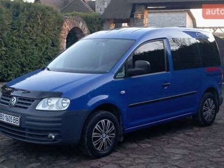 Синий Фольксваген Кадди, объемом двигателя 1.9 л и пробегом 320 тыс. км за 5850 $, фото 1 на Automoto.ua