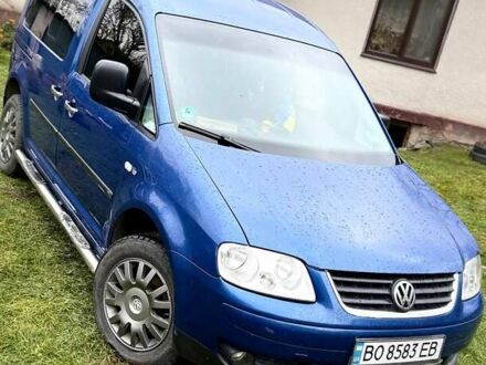 Синий Фольксваген Кадди, объемом двигателя 1.4 л и пробегом 260 тыс. км за 6000 $, фото 1 на Automoto.ua