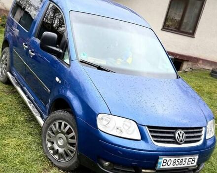 Синий Фольксваген Кадди, объемом двигателя 1.4 л и пробегом 260 тыс. км за 6000 $, фото 1 на Automoto.ua