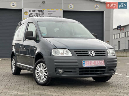 Синий Фольксваген Кадди, объемом двигателя 1.6 л и пробегом 184 тыс. км за 5699 $, фото 1 на Automoto.ua