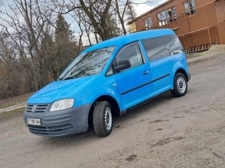 Синий Фольксваген Кадди, объемом двигателя 2 л и пробегом 666 тыс. км за 3588 $, фото 1 на Automoto.ua