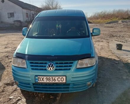 Синий Фольксваген Кадди, объемом двигателя 1.9 л и пробегом 350 тыс. км за 5500 $, фото 1 на Automoto.ua
