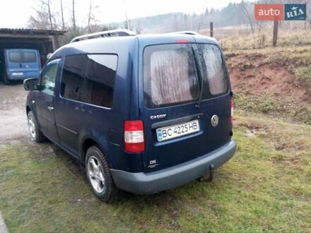 Фольксваген Кадді 2005 у Старом Самборе на Automoto.ua Синій Фольксваген Кадді, об'ємом двигуна 1.97 л та пробігом 385 тис. км за 4400 $, фото 1 на Automoto.ua