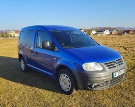 Синий Фольксваген Кадди, объемом двигателя 1.6 л и пробегом 245 тыс. км за 8500 $, фото 1 на Automoto.ua