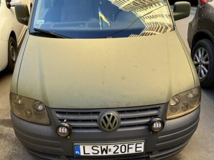 Синий Фольксваген Кадди, объемом двигателя 1.9 л и пробегом 593 тыс. км за 2300 $, фото 1 на Automoto.ua