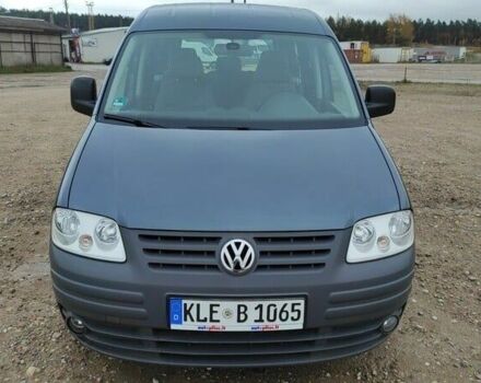 Синий Фольксваген Кадди, объемом двигателя 1.9 л и пробегом 198 тыс. км за 3016 $, фото 1 на Automoto.ua