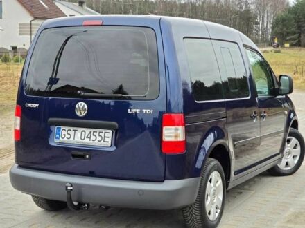 Синий Фольксваген Кадди, объемом двигателя 1.9 л и пробегом 173 тыс. км за 2000 $, фото 1 на Automoto.ua
