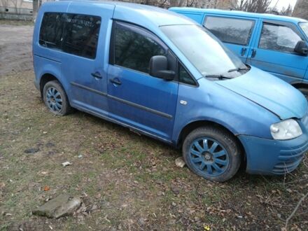 Синий Фольксваген Кадди, объемом двигателя 2 л и пробегом 200 тыс. км за 1700 $, фото 1 на Automoto.ua